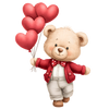 Tutoriel en ligne Nounours St Valentin