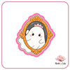 Fantôme cadre photo -  Emporte-pièce pour biscuit  (Taille recommandé 8cm ou 10cm)