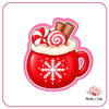 Mug latte Emporte-pièce pour biscuit