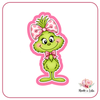 Fille Grinch- Emporte-pièce pour biscuit