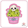 ML- H09 Cup cake mort  Emporte-pièce pour biscuit  (Taille recommandé 8 ou 10cm)