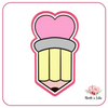 Crayon coeur- Emporte-pièce pour biscuit