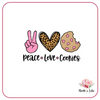 Plateau tournant peace-love-cookies