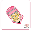 Crayon fleuri  - Emporte-pièce pour biscuit