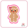 Cute - fille en pain d’épice Emporte-pièce pour biscuit