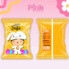 Chips bag - Garçon lapin  (Français,Espagnol et Anglais)