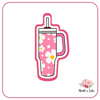 Gobelet isotherme fleuri  - Emporte-pièce pour biscuit