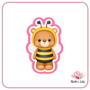 Nounours deguisement abeille -emporte pièce pour biscuit