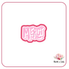Merci rose  - Emporte-pièce pour biscuit