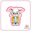 Lapin lunettes - Emporte-pièce pour biscuit