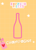 Emporte-pièce tutoriel champagne