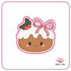 CUTE GINGERBREAD NOEUD Emporte-pièce pour biscuit