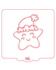 Etoile Noël - Pochoir