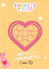 Tutoriel Boîte coeur au chocolats- set d’emporte-pièce pour biscuit