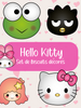 Hello Kitty- Set de biscuits décorés à composer (minimum 12 pièces)