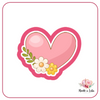 COEUR FLEURS Emporte-pièce pour biscuit