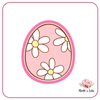 Oeuf fleurs groovy- Emporte-pièce pour biscuit