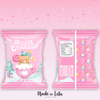 Cookie bag - PDF Noël Rose claire