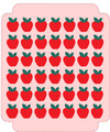 Plaque sprinkle pommes (2 plaques)