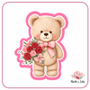 Nounours 2 St Valentin - Emporte-pièce pour biscuit