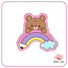 Ours arc en ciel- emporte pièce pour biscuit