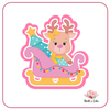Pink traîneau Noël Emporte-pièce pour biscuit