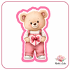 Nounours 3 St Valentin - Emporte-pièce pour biscuit