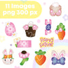 Pâques 2  - Bundle images png 300px