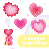 Coeur - Bundle images png 300px