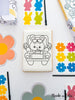 Biscuit à peindre activité enfants PERSONNALISABLE