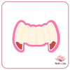 Dents vampire-  Emporte-pièce pour biscuit  (Taille recommandé 8cm ou 10cm)