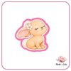 Cute lapin fleur- emporte pièce pour biscuit