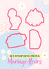 Set Formation mariage fleurs  - Emporte-pièce pour biscuit
