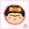 Tête de Frida 3 Fleurs  - Emporte-pièce pour biscuit
