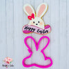 Lapin "Happy Easter" - Emporte-pièce pour biscuit