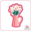 ML-210 Vase de tulipes - Emporte-pièce pour biscuit