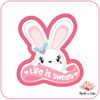 ML-119 Lapin "Happy Easter" - Emporte-pièce pour biscuit
