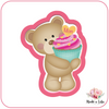 ML-193 Ours cupcake- Emporte-pièce pour biscuit