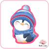 ML-521 Pingouin Noël Neige- Emporte-pièce pour biscuit  (Taille recommandé: 8 ou 10cm)