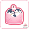 Pingouins - Enveloppe - Emporte-pièce pour biscuit